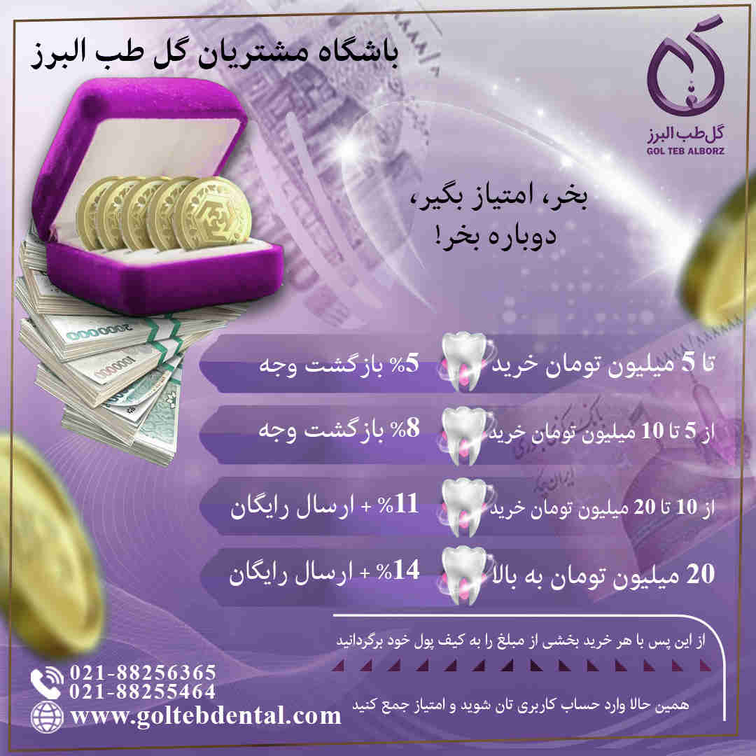 باشگاه مشتریان گل طب البرز