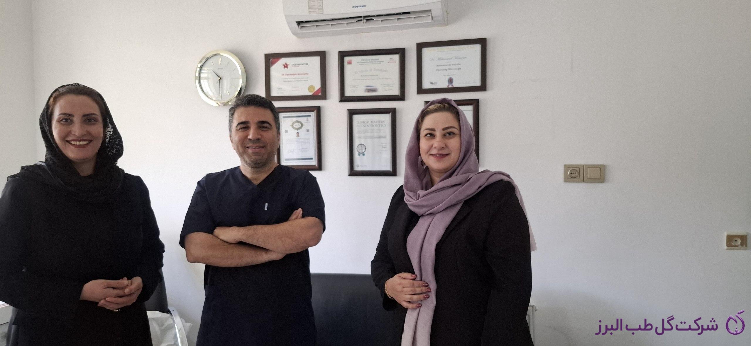 دیدار گل طب البرز با دکتر مرتضوی متخصص اندو از اساتید مشهد